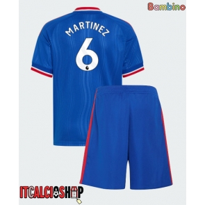 Manchester United Lisandro Martinez #6 Seconda Maglia Bambino 2026-27 Manica Corta (+ Pantaloni corti)